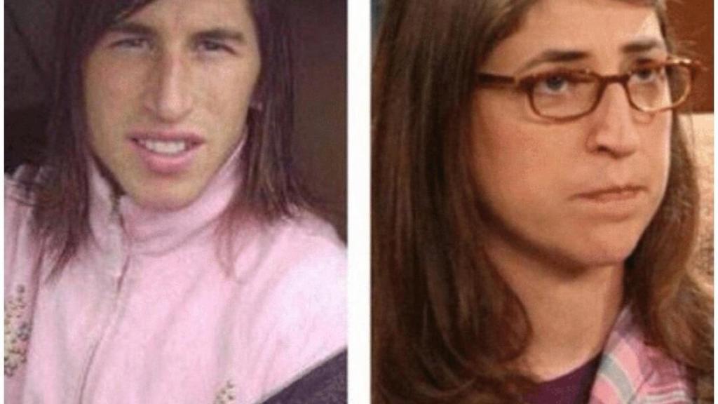 Sergio Ramos y Mayim Bialik