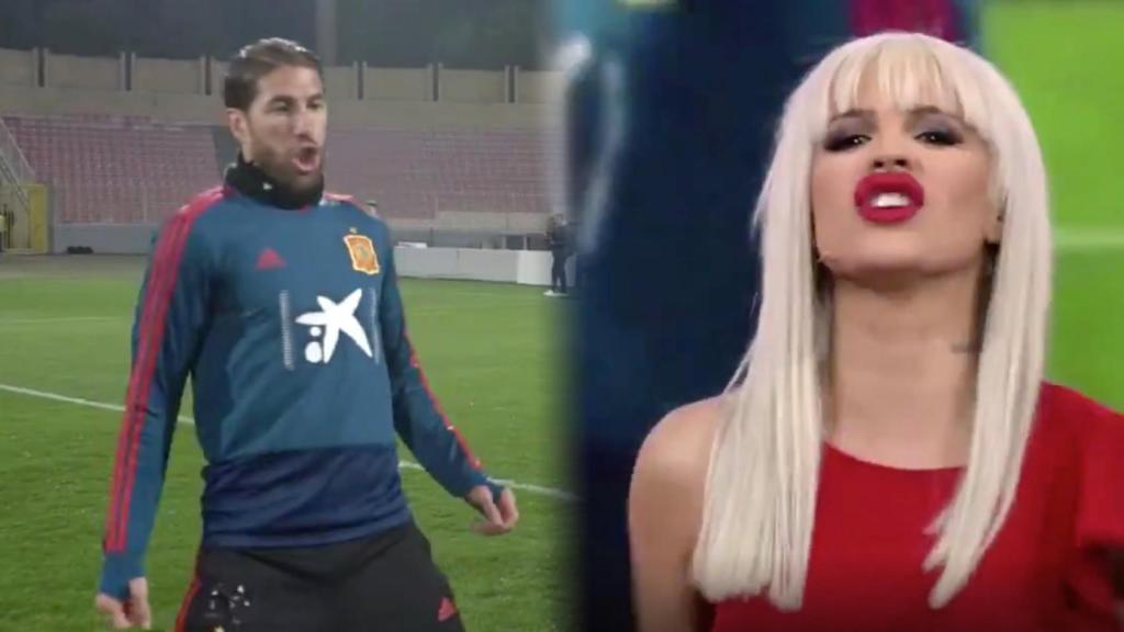 Ylenia y Sergio Ramos