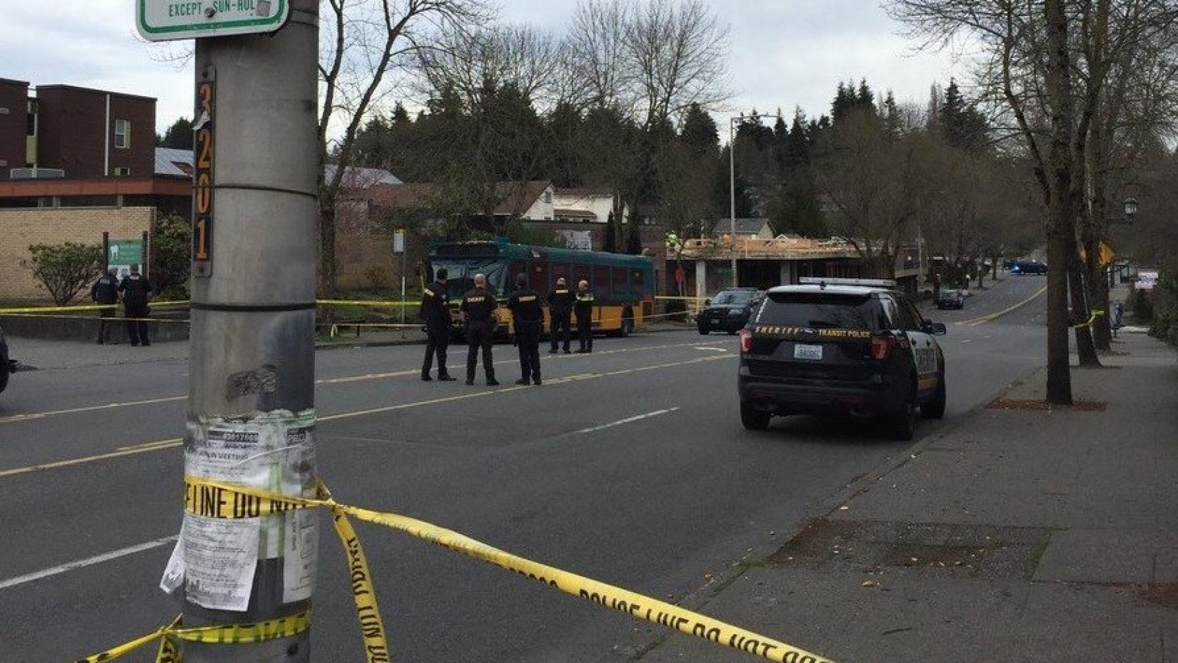 El autobús tiroteado en Seattle