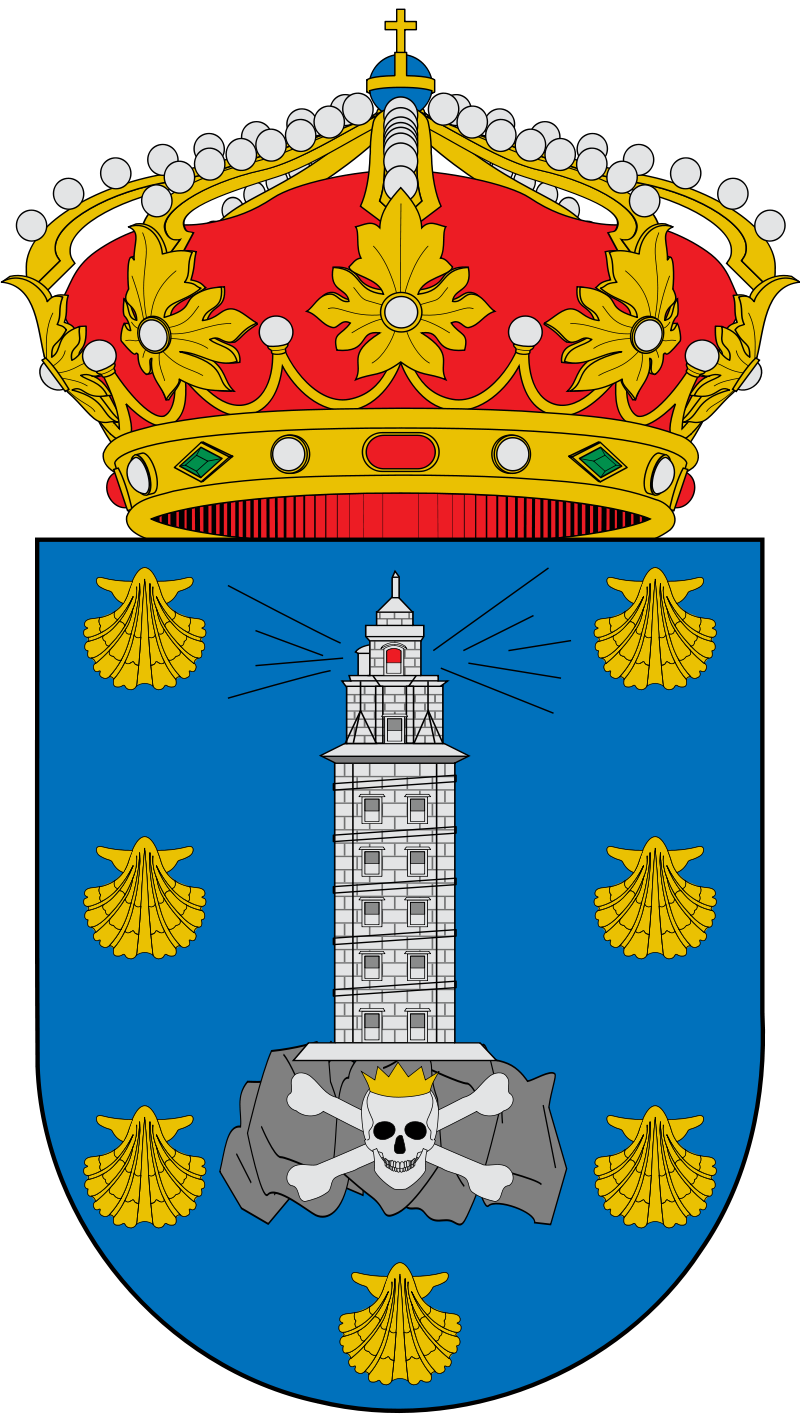 Escudo de A Coruña.