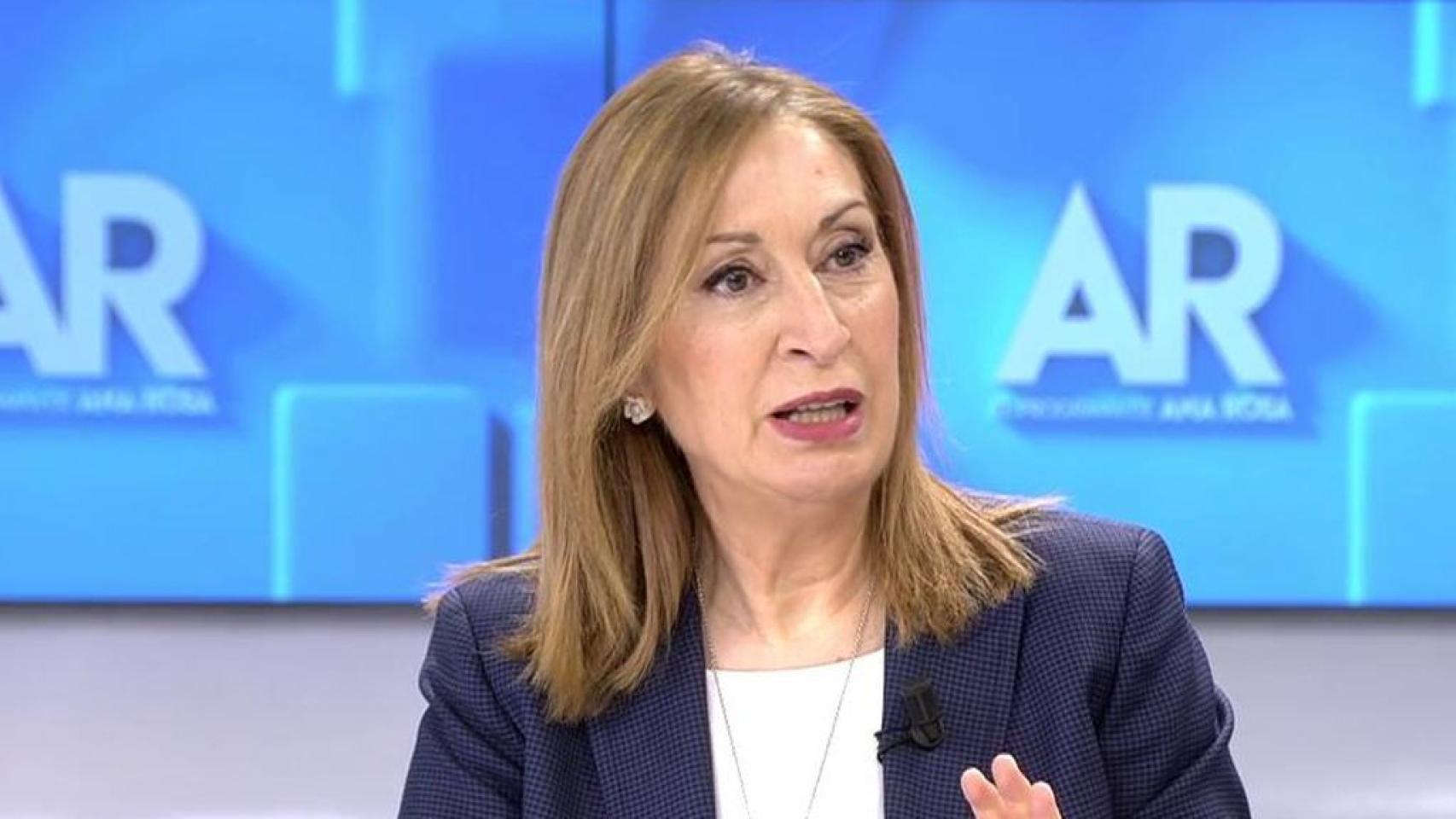 Ana Pastor durante su paso por 'El programa de AR' este jueves