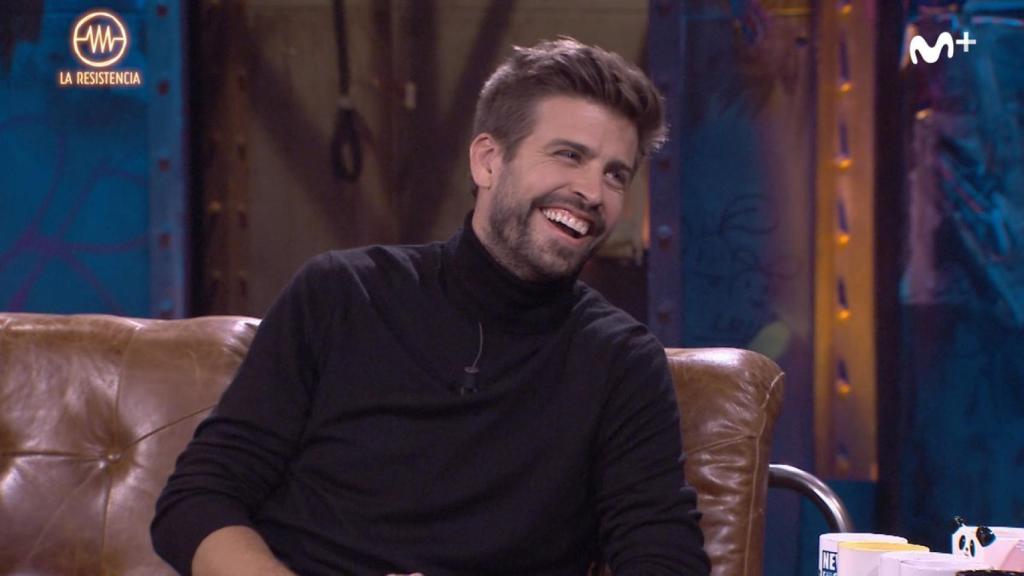 Gerard Piqué en La Resistencia. Foto: Twitter. (@LaResistencia)