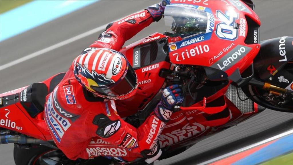 Dovizioso, durante su etapa en Ducati