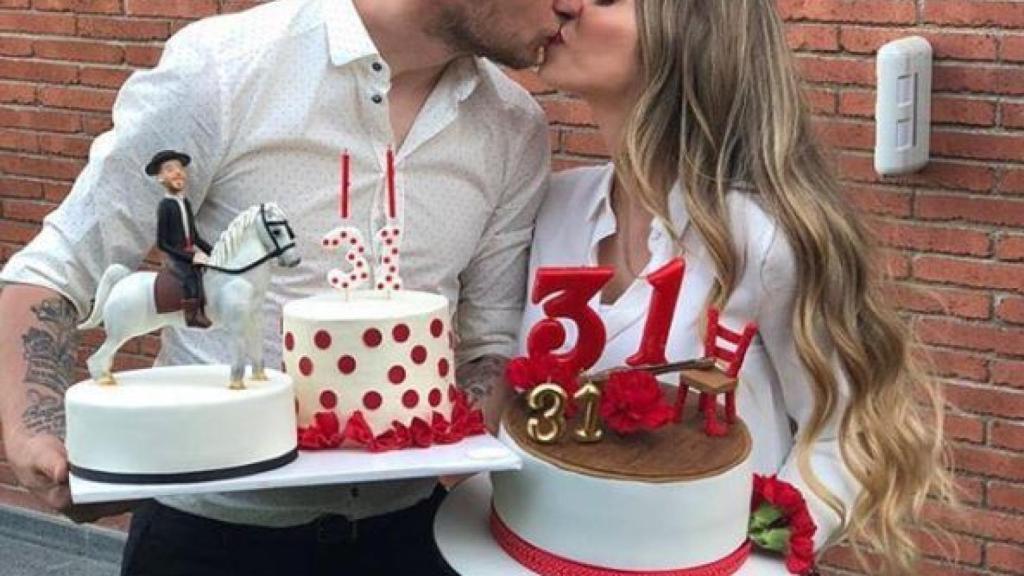 Ivan Rakitic y su mujer, Raquel Mauri. Foto: Instagram: (@ivanrakitic)