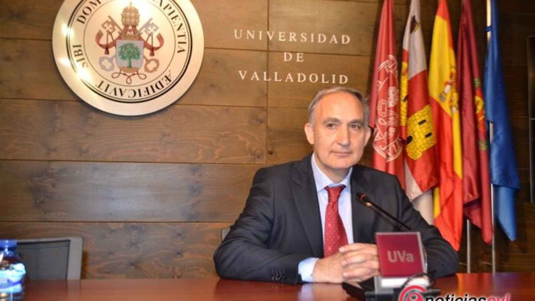 Antonio Largo, rector de la Universidad de Valladolid