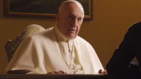 El Papa durante su visita a 'Salvados'
