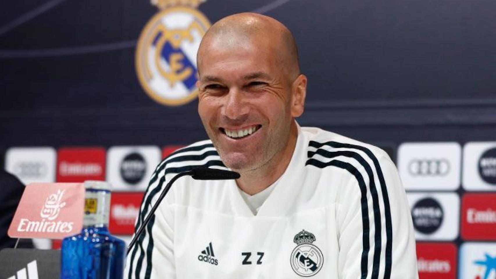 Zidane, en rueda de prensa