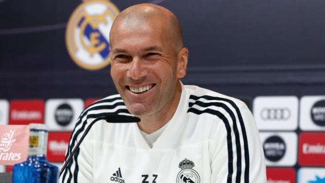 Zidane, en rueda de prensa