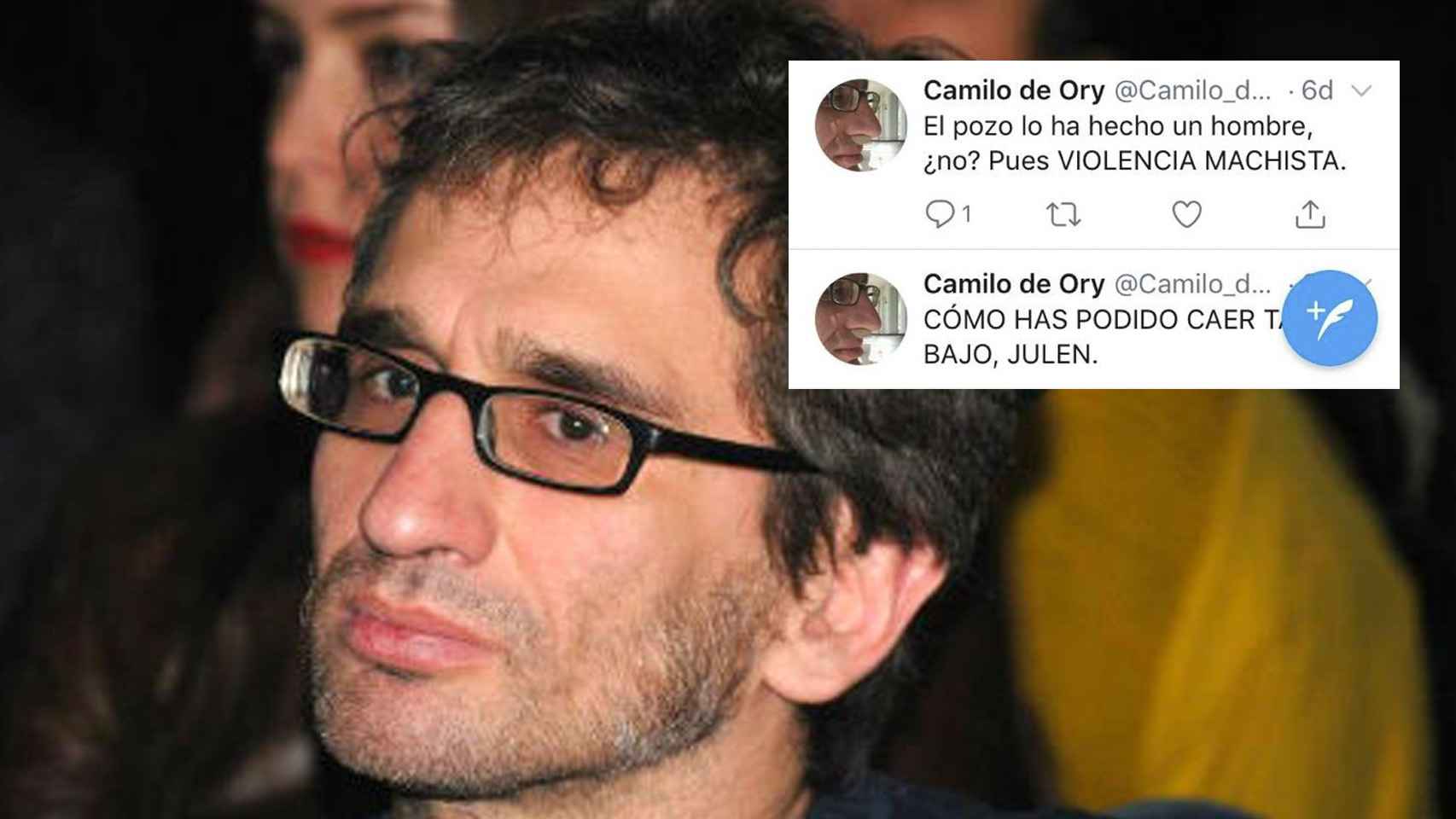 El tuitero Camilo de Ory.
