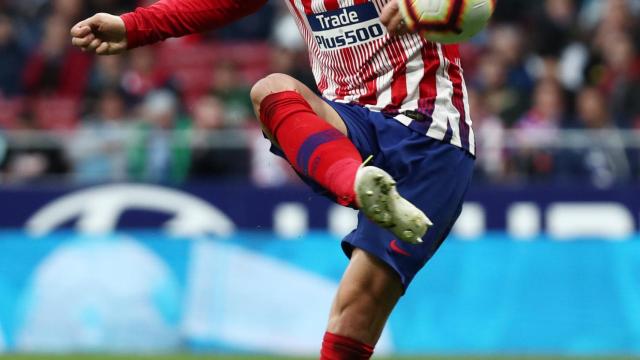 Álvaro Morata, en el Atlético de Madrid - Girona