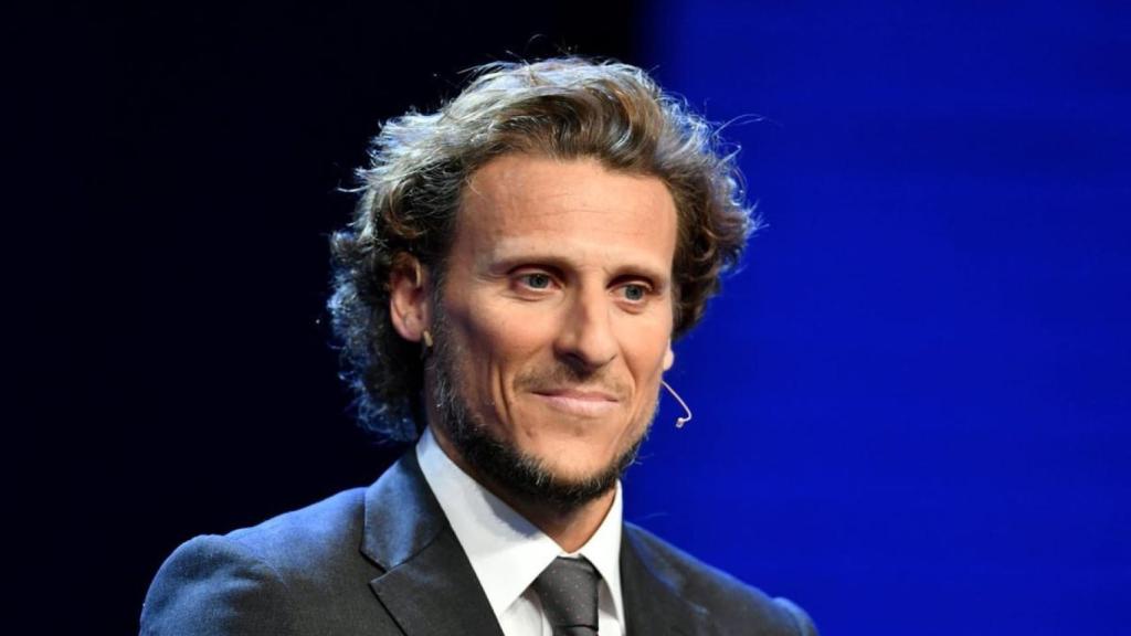 Diego Forlán, embajador del Atlético de Madrid. Foto: Twitter (@DiegoForlan7)