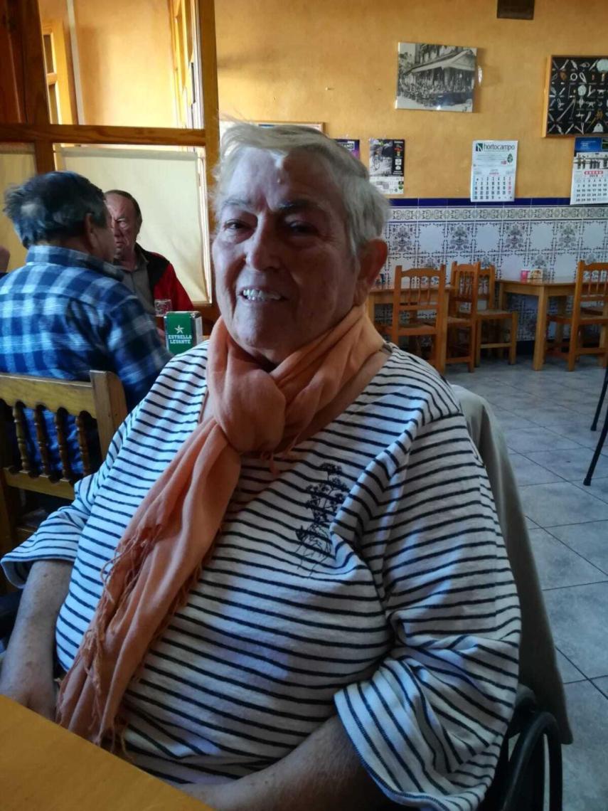 En la imagen, Lola, de 74 años, fallecida este martes tras pasar dos horas y media en la sala de espera sin ser atendida.