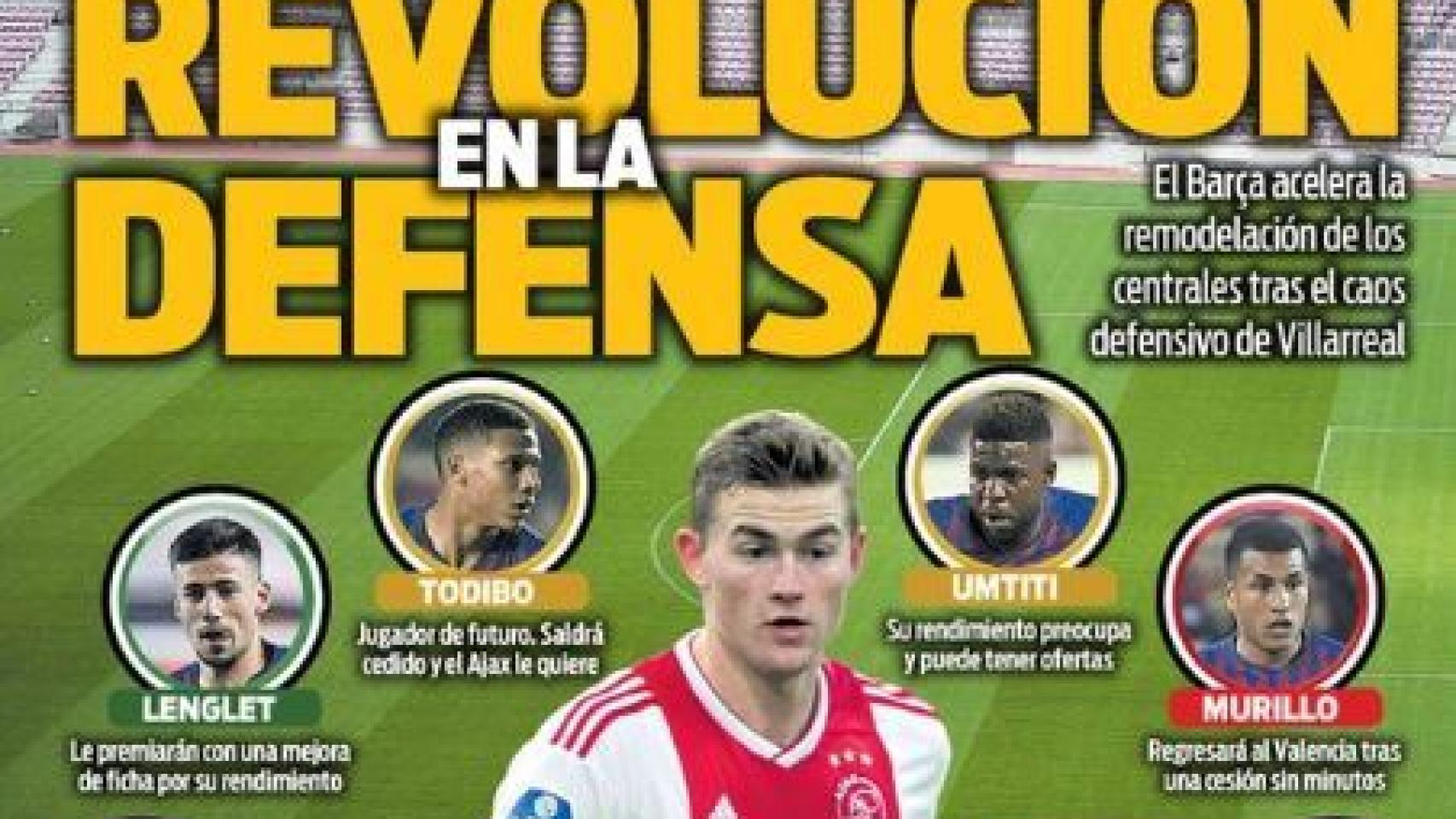 Portada diario SPORT (4/4/19)