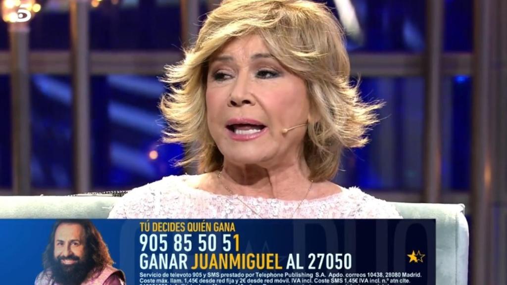 Mila Ximénez en el plató de 'GH DÚO'.
