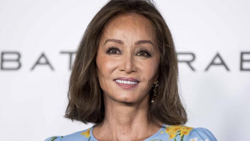 Isabel Preysler en el photocall de Rabat.