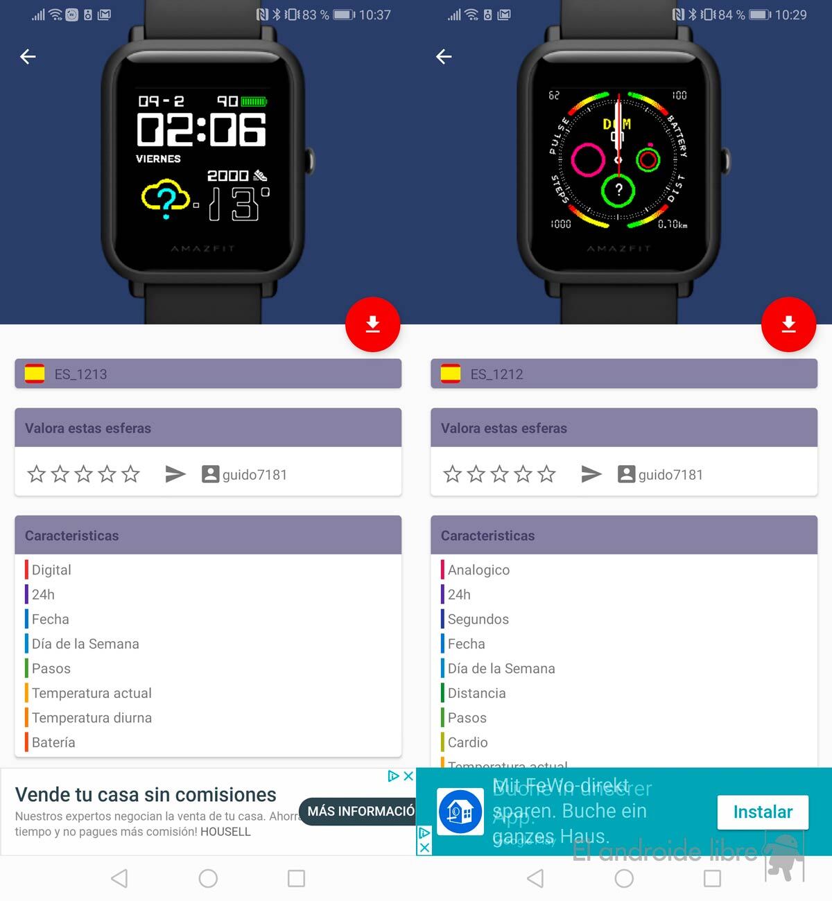 Cambiar esfera amazfit bip outlet