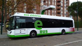 Un modelo de autobús eléctrico.
