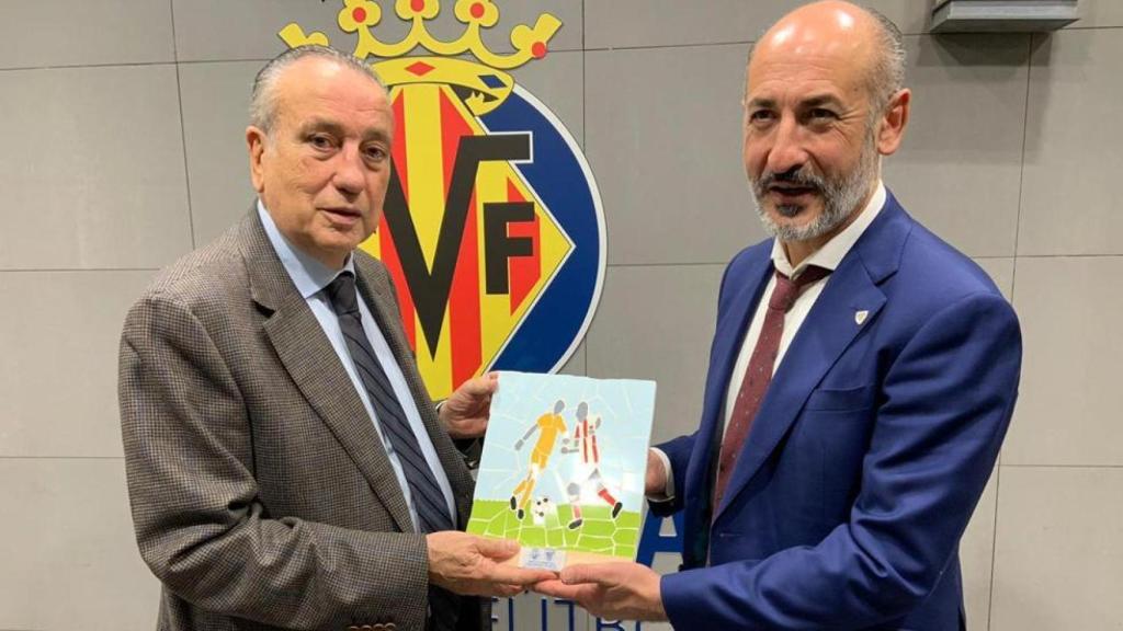 Fernando Roig y Aitor Elizegi, presidentes de Villarreal y Athletic