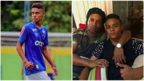 El legado de Ronaldinho: su hijo ficha por el Cruzeiro brasileño