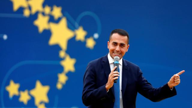 Luigi Di Maio, ministro de Exteriores de Italia.