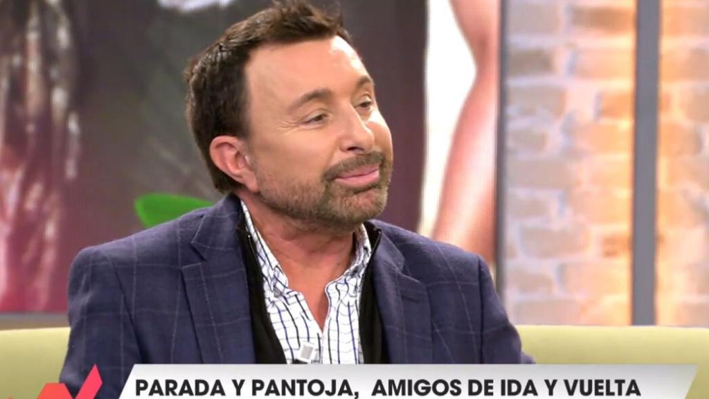 José Manuel Parada, en una de sus intervenciones en televisión