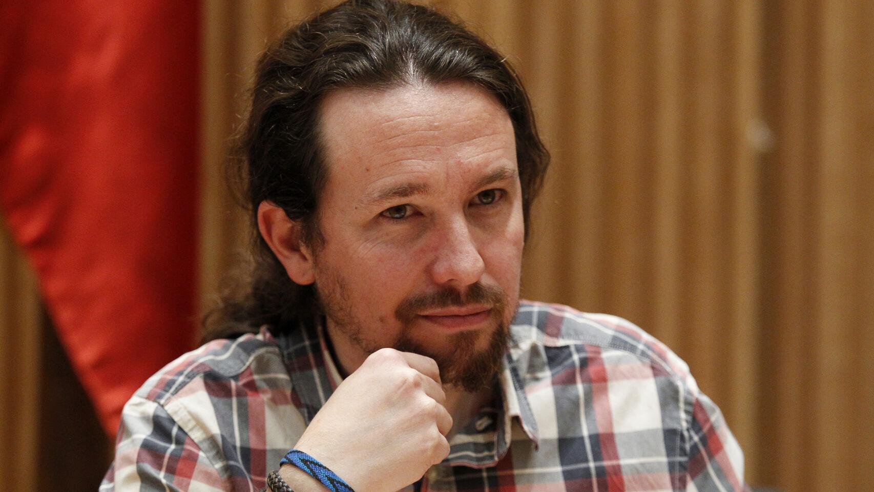 El líder de podemos, Pablo Iglesias.