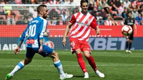 Partido de este sábado entre el Girona y el Espanyol