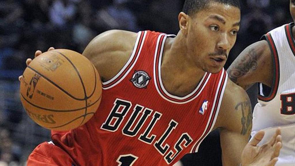 Derrick Rose, con los Chicago Bulls