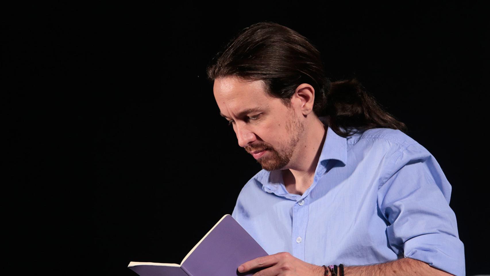 Pablo Iglesias en un acto político.