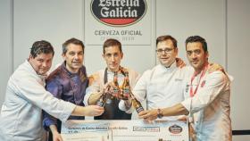 Diego Bello del Hotel Attica 21, ganador del primer Certamen Estrella Galicia de Cocina Atlántica