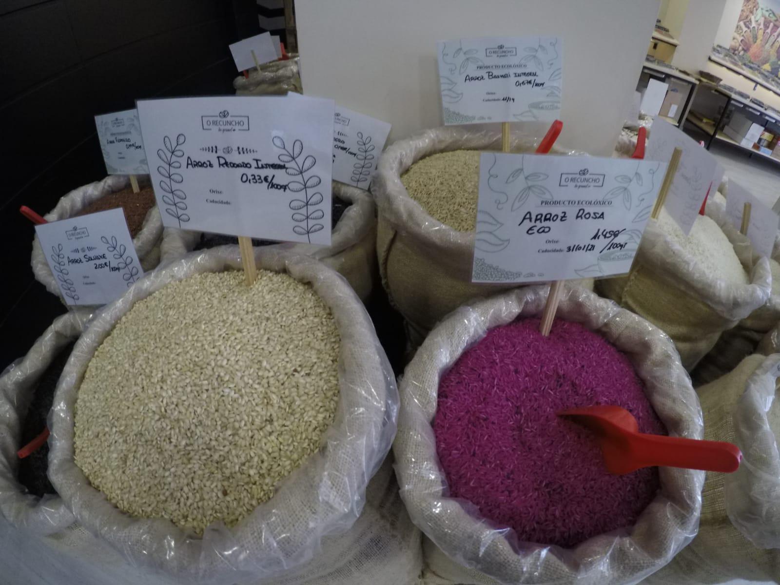 Variedades de arroz en O Recuncho (Quincemil)