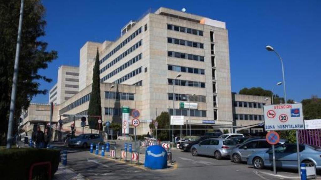 El Hospital Materno de Málaga, donde ingresó la menor. Foto: EFE.
