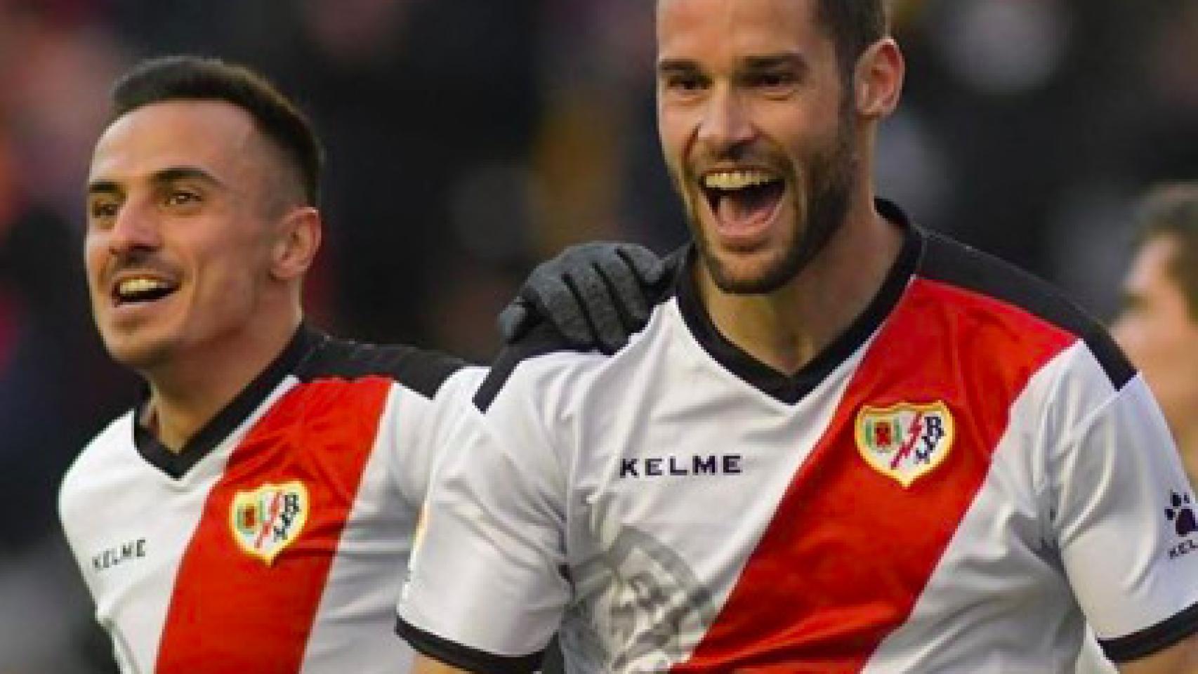 Mario Suárez, con el Rayo Vallecano. Foto: Instagram (@mariosuarez4)