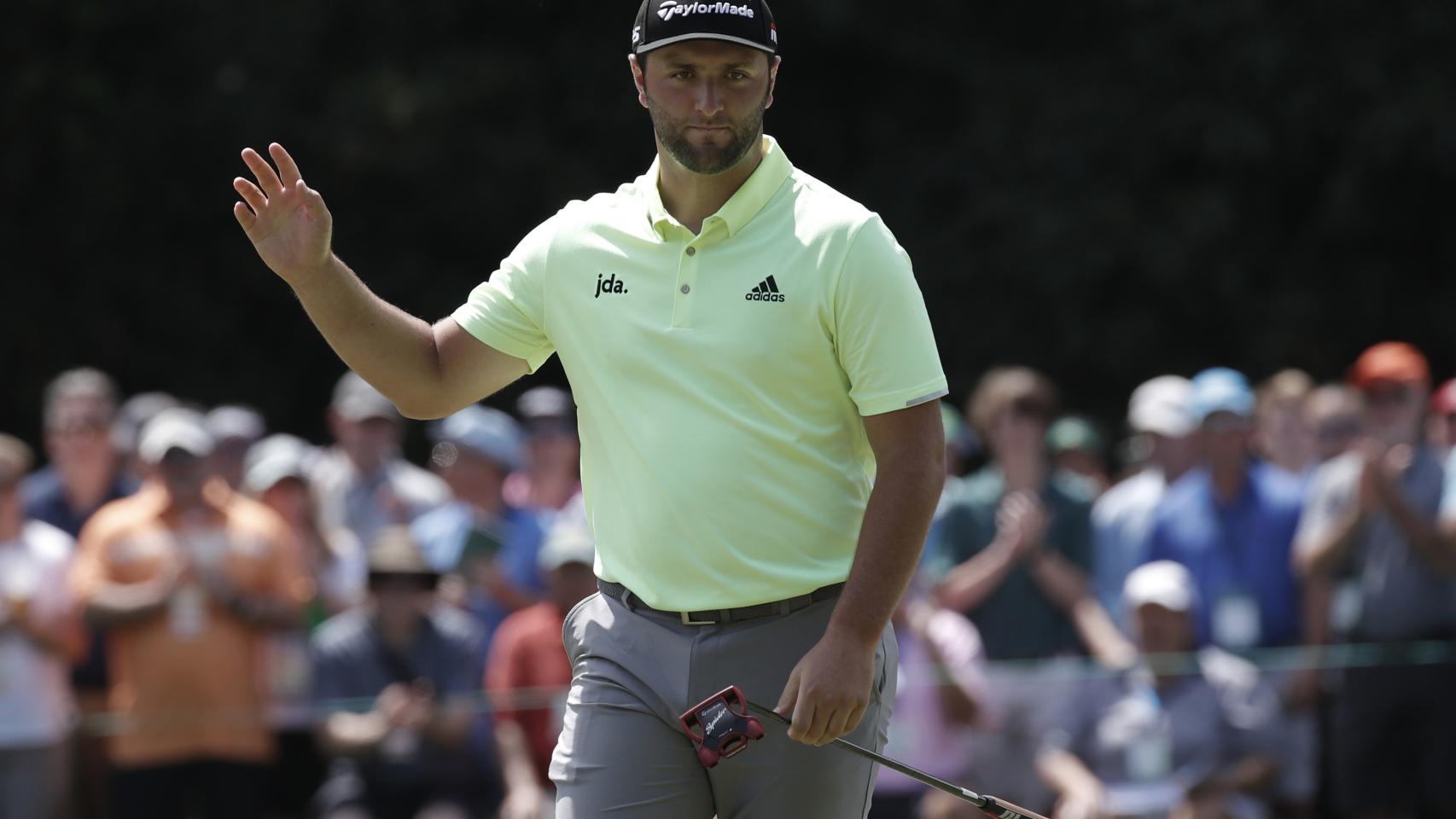 Jon Rahm, en el Masters de Augusta