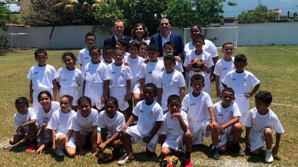 La Fundación Real Madrid inauguró una escuela en Honduras