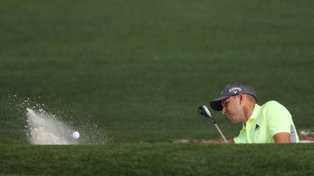 Sergio García, en el Masters de Augusta 2019