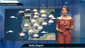 El tiempo: pronóstico para el lunes 15 de abril