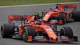 Leclerc en el GP de China