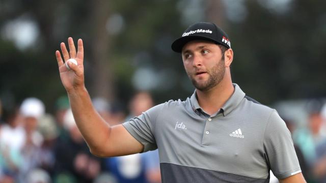 Jon Rahm, en el Masters de Augusta