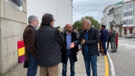 Villares participó en el acto de homenaje en Ferrol