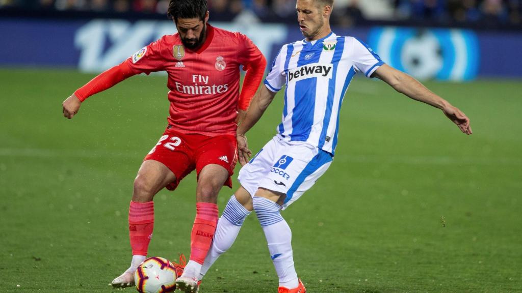 Isco, junto a Rubén Pérez