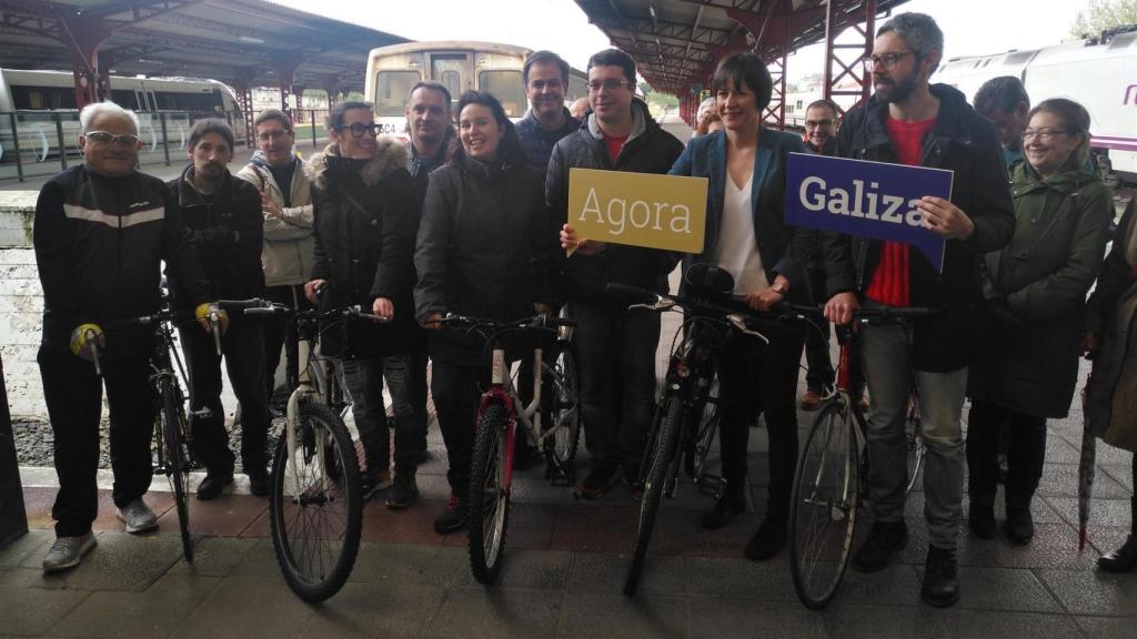 El recorrido en ferrocarril entre Ferrol y A Coruña se hace más rápido en bicicleta