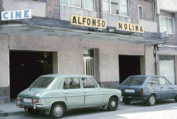 El cine Alfonso Molina estaba situado en los Mallos, en la calle Ángel Senra