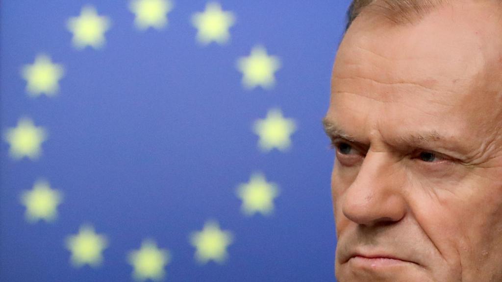 Donald Tusk, presidente del Partido Popular Europeo.