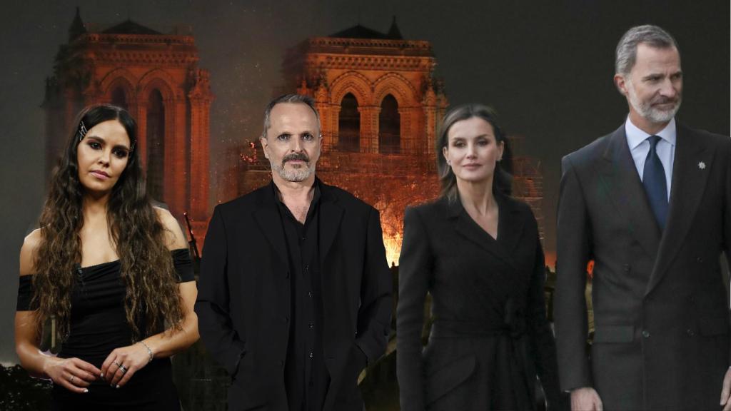 Cristina Pedroche, Miguel Bosé y los reyes Letizia y Felipe han enviado sus mensajes por la tragedia.