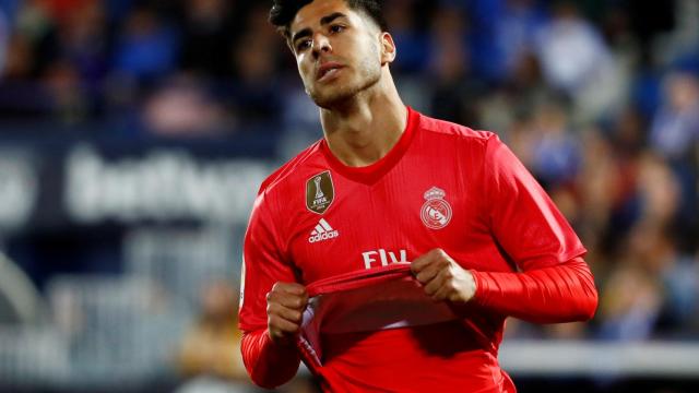 Asensio, durante el partido contra el Leganés