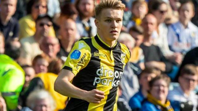 Odegaard, en el Vitesse. Foto: Instagram (@odegaard.98)