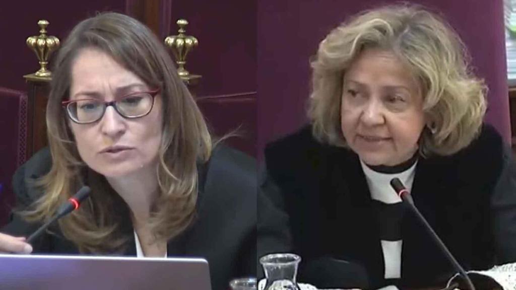 Marina Roig y Consuelo Madrigal.