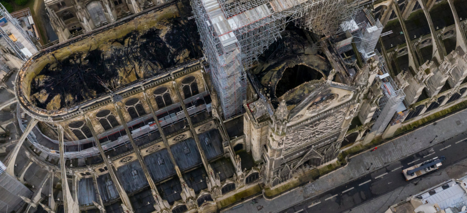 notre dame dron 2