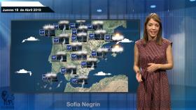 El tiempo: pronóstico para el jueves 18 de abril